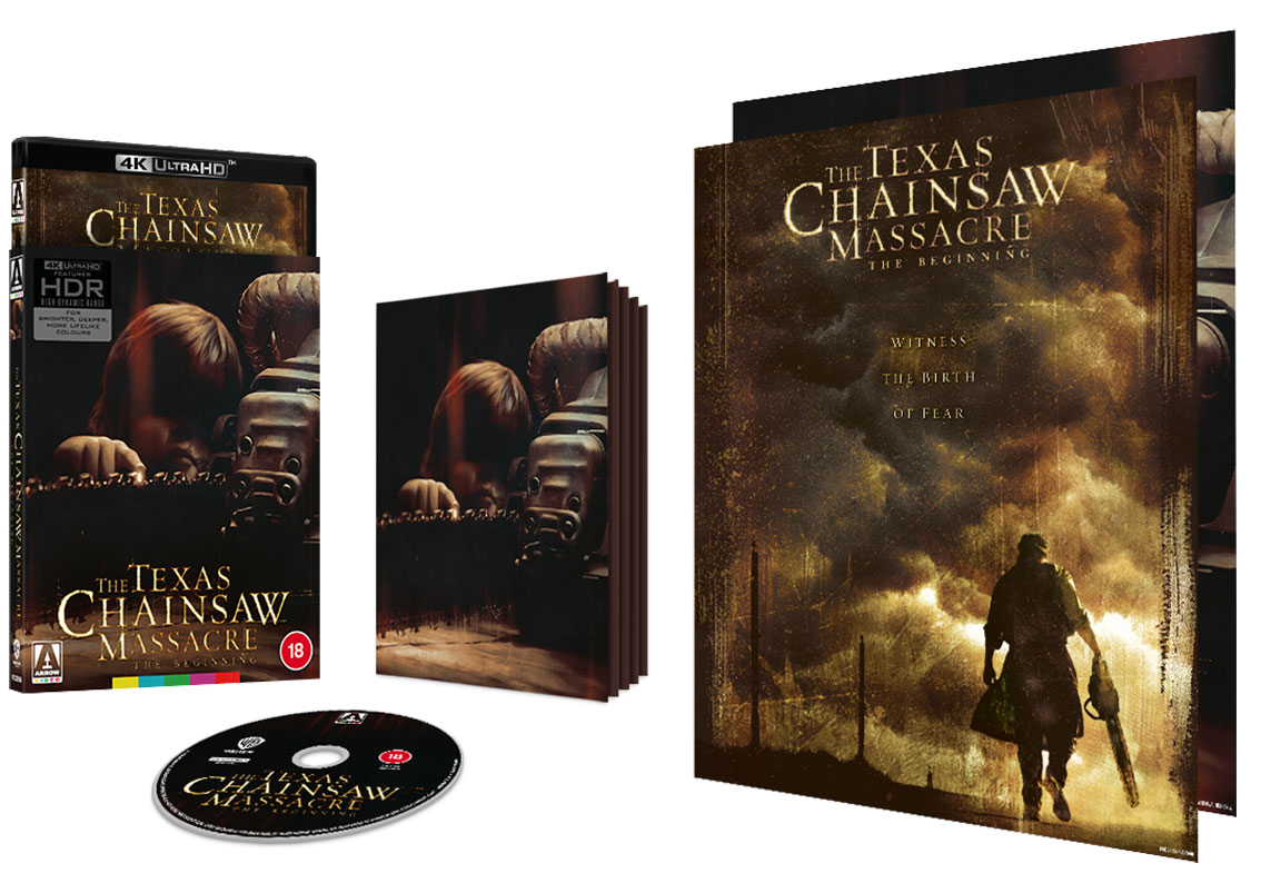 The Texas Chainsaw Massacre: The Beginning UHD pack shot