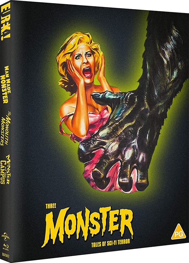 Three Monster Tales of Sci-Fi Terror Blu-ray box art