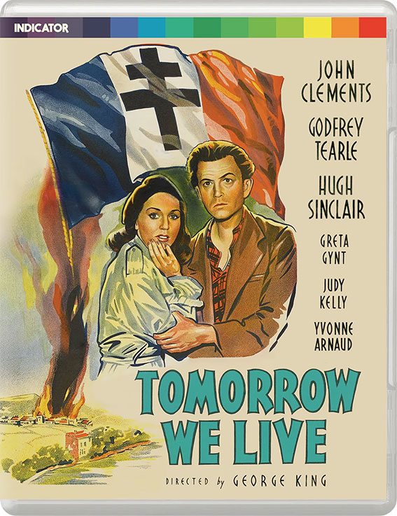 Tomorrow We Live Blu-ray cover art