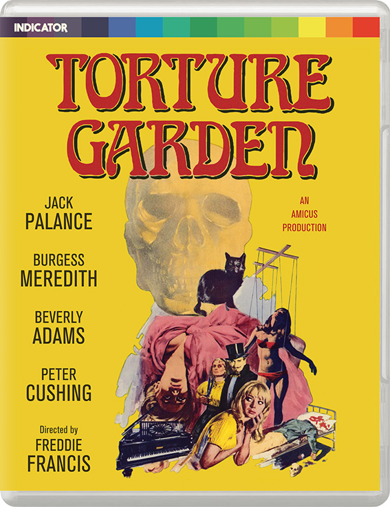 Torture garden Blu-ray cover