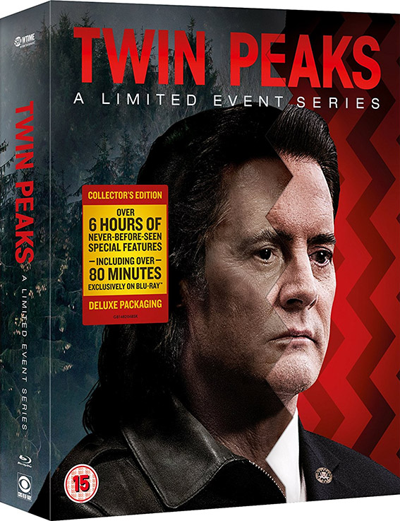 Twin Peaks: A Limited Event Series Blu-ray pack shot