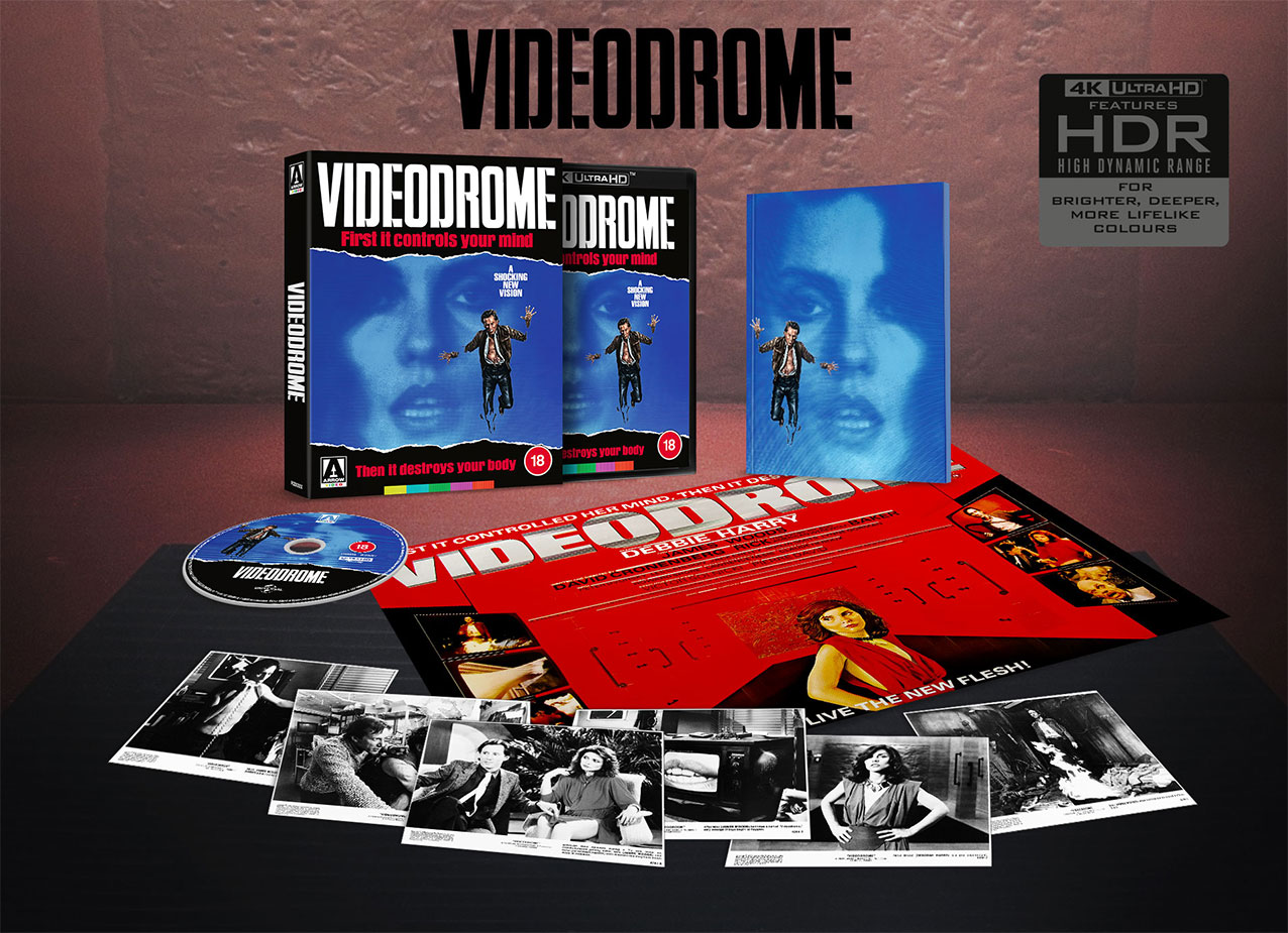 Videodrome Original Artwork UHD pack shot