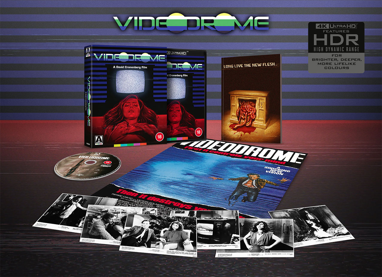 Videodrome UHD pack shot