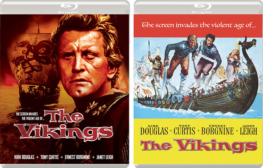 The Vikings Blu-ray covers