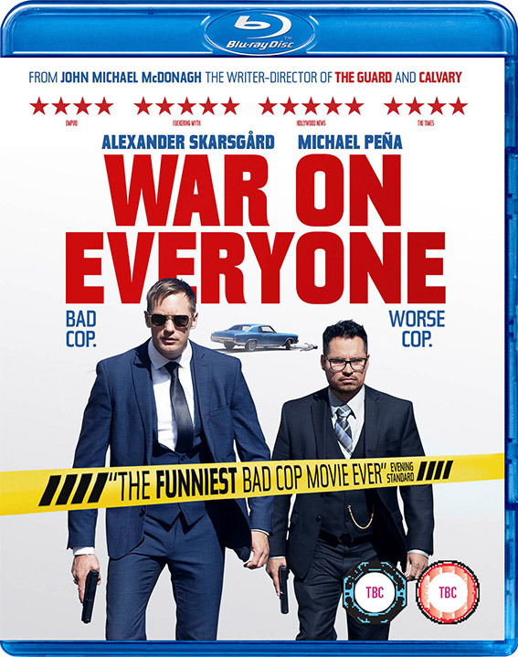 War on Everyone Blu-ray