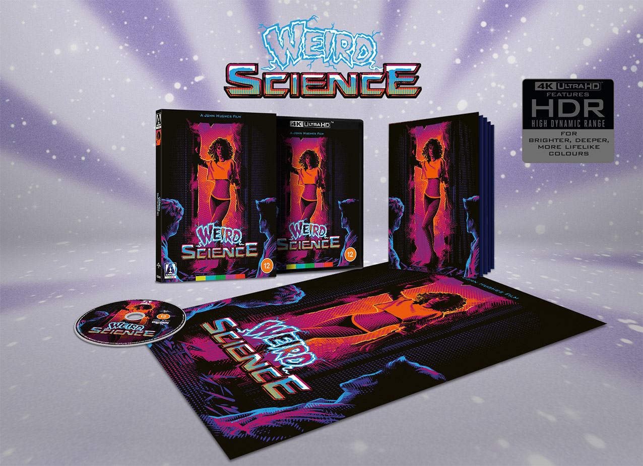 Weird Science UHD pack shot