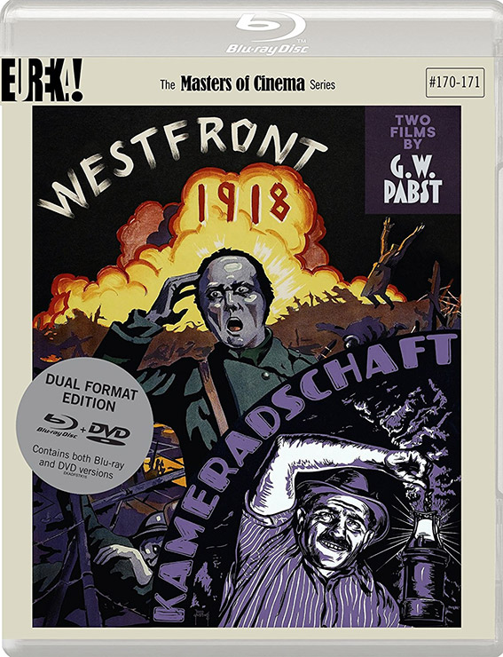 Westfront 1918 and Kameradschaft dual format cover