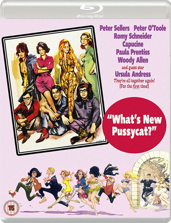 What's New Pussycat? Blu-ray cover art