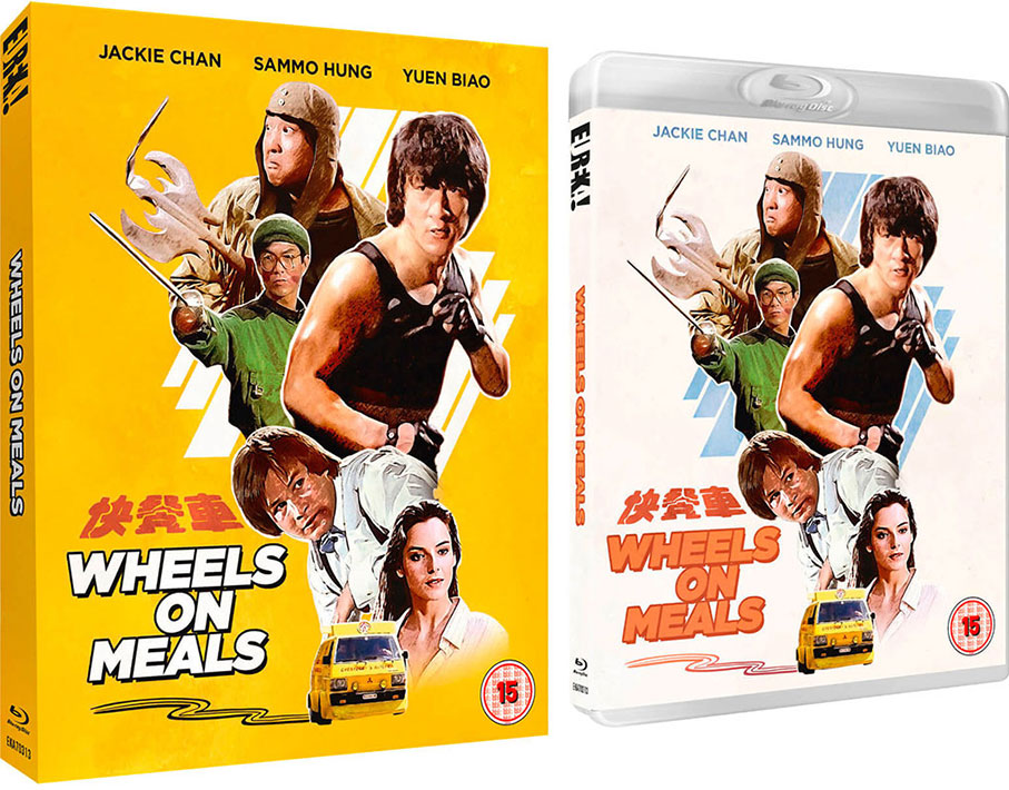 Wheels on Meals Blu-ray cover art with slipcase