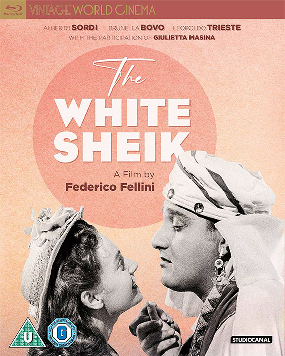 The White Sheik Blu-ray cover art