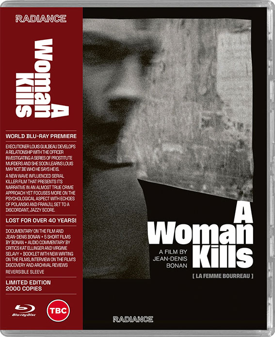 A Woman Kills Blu-ray cover art