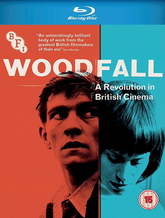 Woodfall: A Revolution in British Cinema Blu-ray artwork