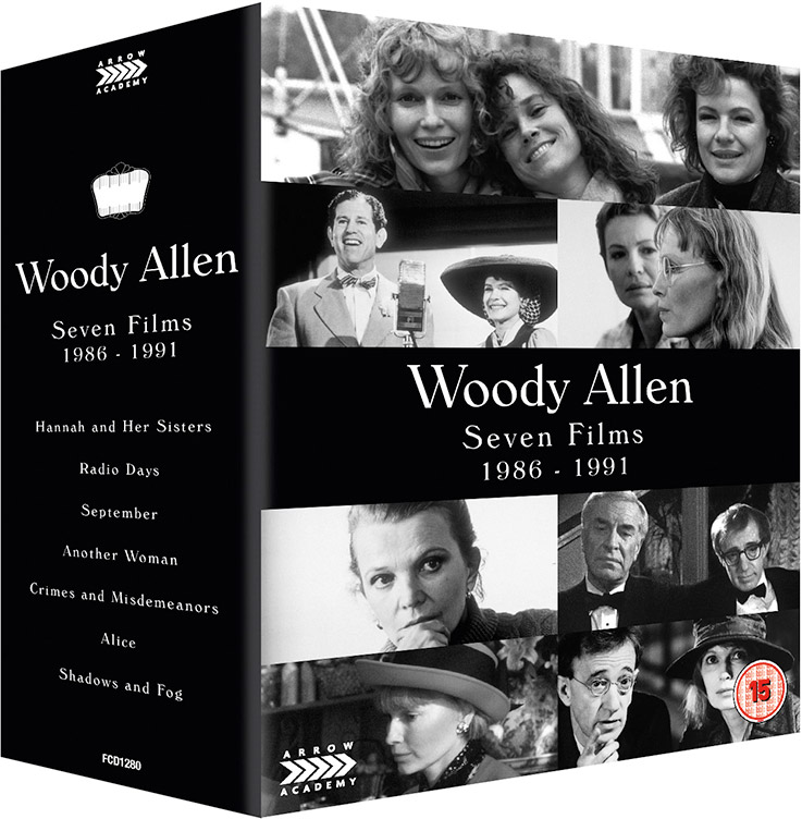 Woody Allen: Seven Films – 1986-1991 Blu-ray set