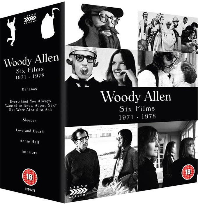 Woody Allen: Six Films 1971-1978 Blu-ray set