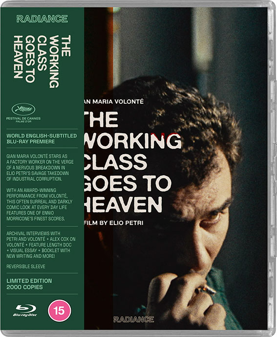 The Working Class Goes to Heaven Blu-ray cover art