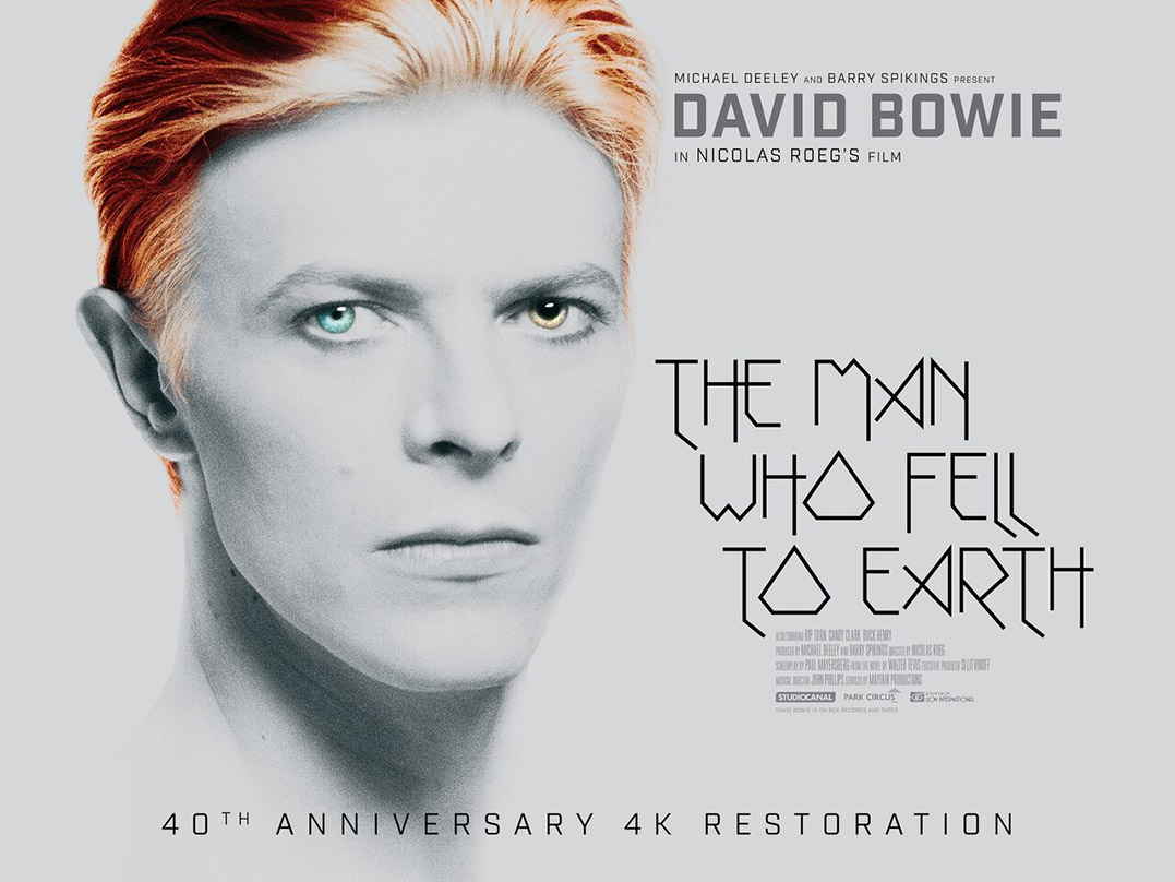 The Man Who Fell to Earth 40th Anniversary Edition poster