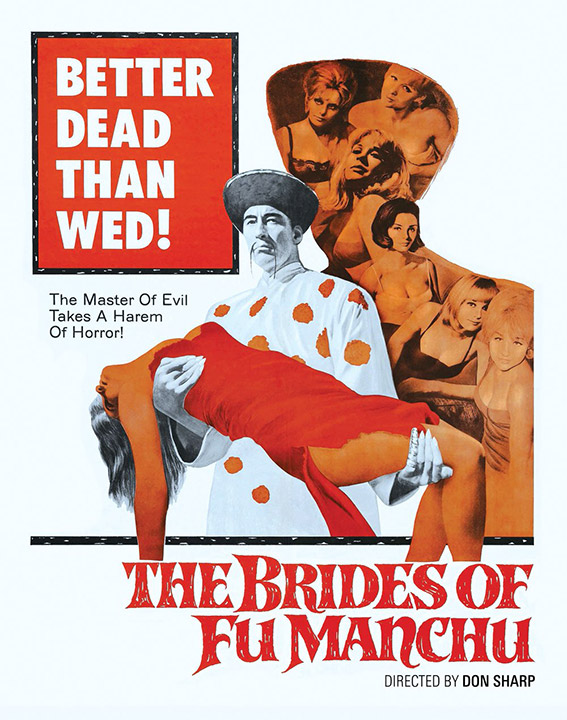 The Brides of Fu Manchu poster