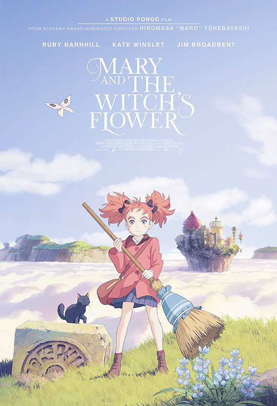 Mary and the Witch's Flower poster