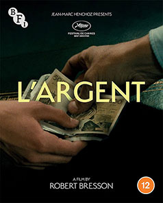 L'Argent Blu-ray cover