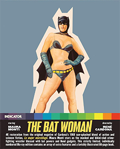 The Bat Woman Blu-ray cover