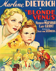 Blonde Venus Blu-ray cover
