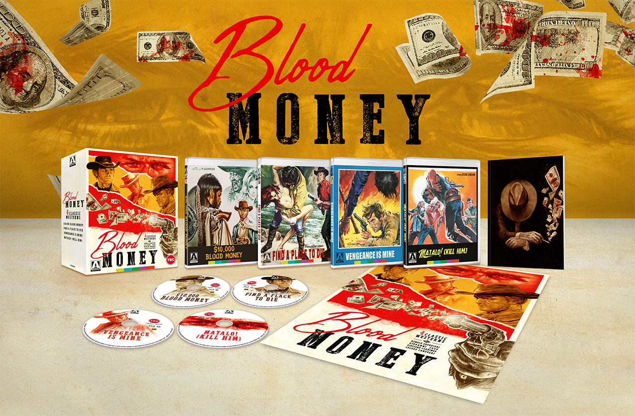 Blood Money: Four Western Classics Vol. 2 Blu-ray pack shot