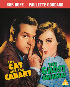 The Cat and the Canary & The Ghost Breakers Blu-ray cover