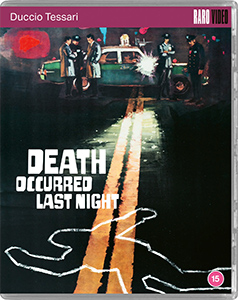 Death Occurred Last Night Blu-ray cover