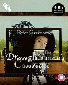 The Draughtsman's Contract blu-ray cover