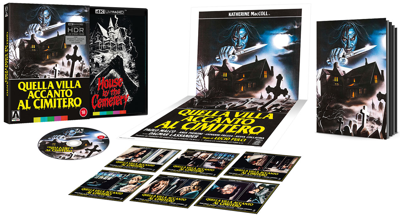 House by the Cemetery Blu-ray pack shot