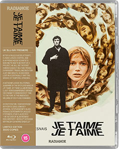 Je t'aime je t'aime Blu-ray cover
