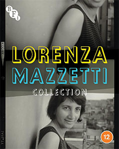 Lorenza Mazzetti Collection Blu-ray cover