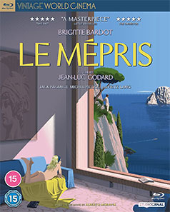Le Mépris Blu-ray cover