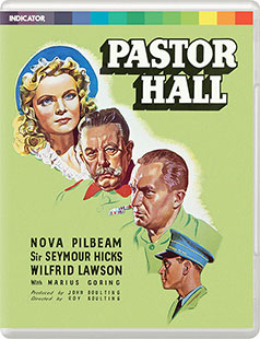 Pastor Hall Blu-ray cover