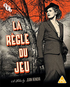 La règle du jeu blu-ray cover