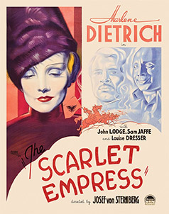 The Scarlet Empress Blu-ray cover