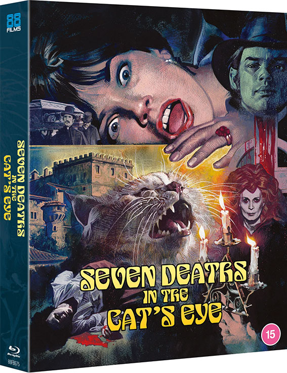 Seven Deaths in the Cats Eye - Deluxe Collector's Edition Blu-ray cover art