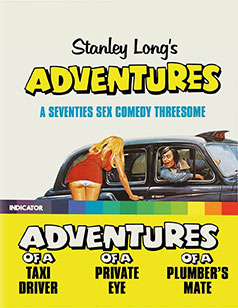 Stanley Long's Adventures Blu-ray cover