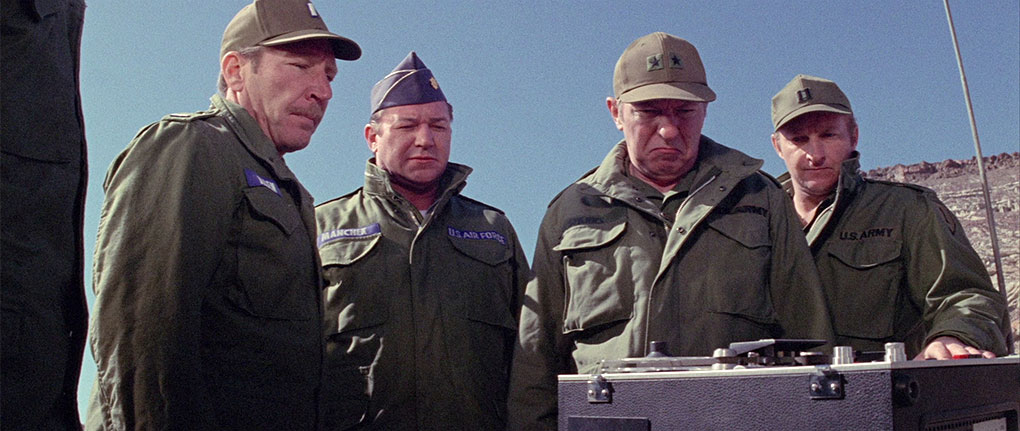 The military examine the evidence of a crash