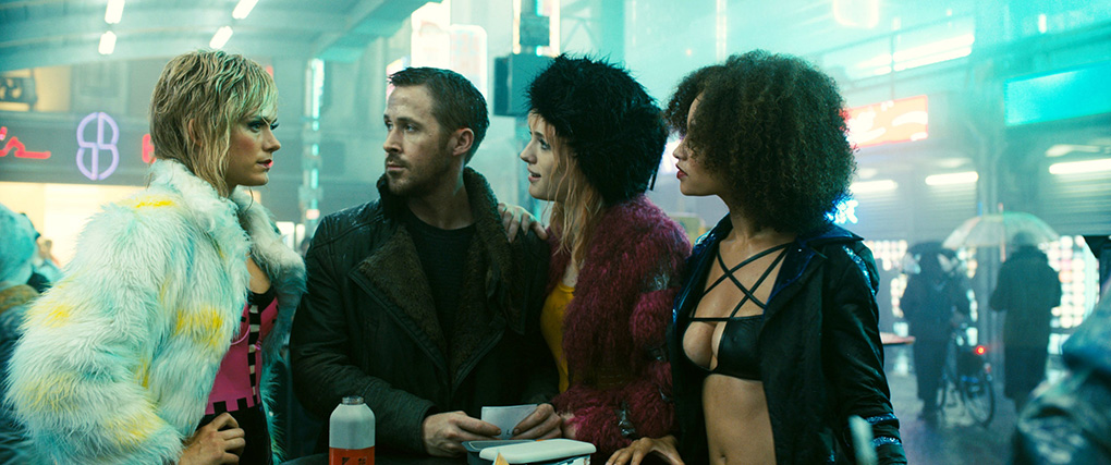 Ryan Gosling as K in Blade Runner 2049