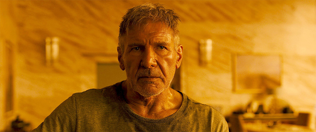 Harrison Ford returns as Rick Deckard in Blade Runner 2049