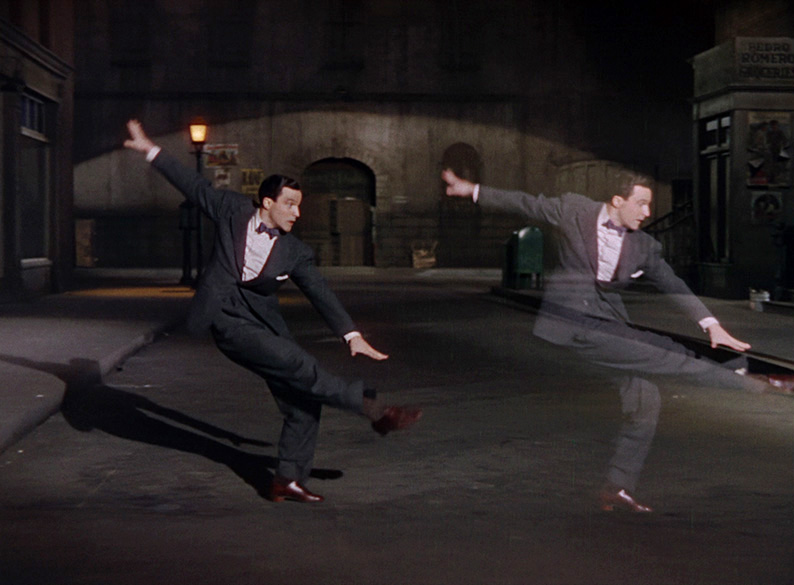 Gene Kelly dances with himself
