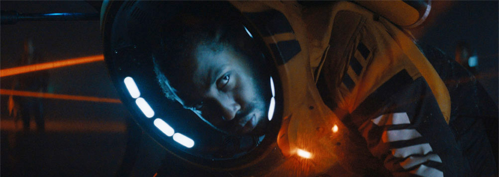 Joshua in space in The Creator