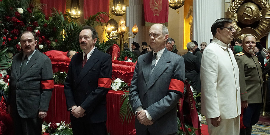 The state funeral in The Death of Stalin