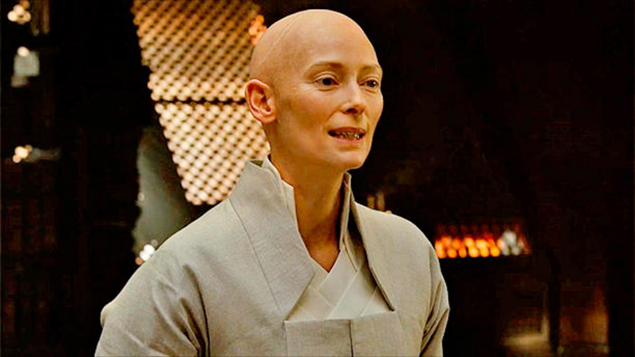 Tilda Swinton as The Ancient One