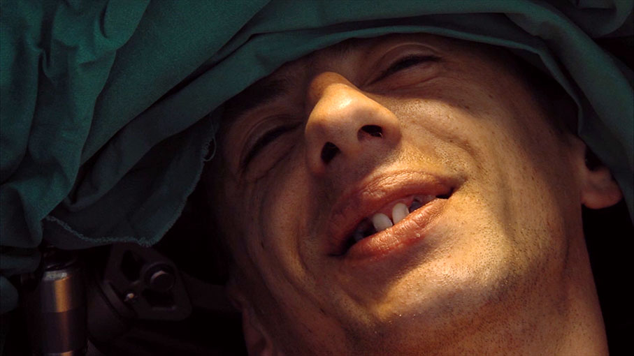 Marian stays positive as the surgeons work to remove his tumor