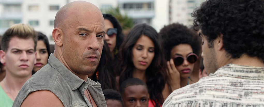 Vin Diesel in The Fate of the Furious