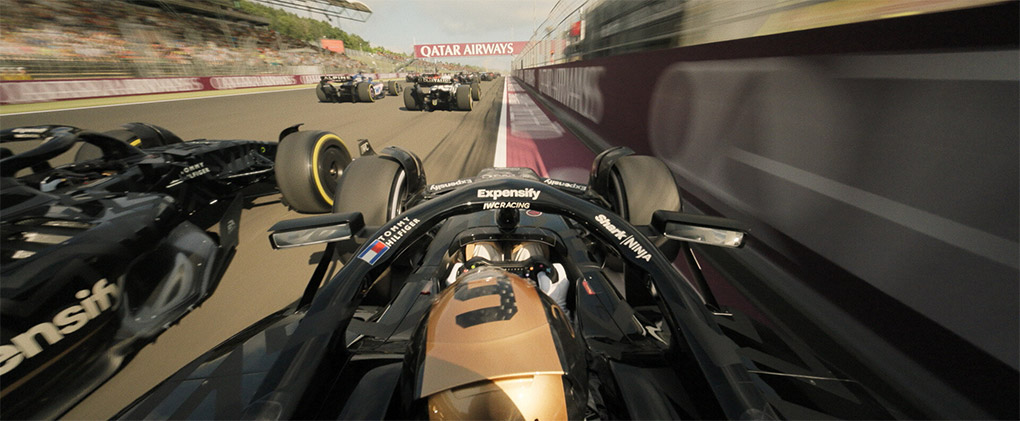The heat of the race in F1