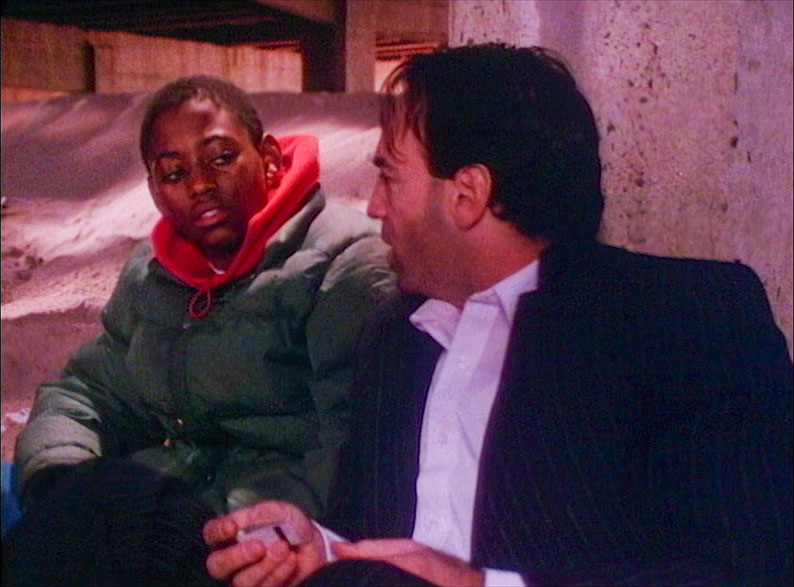 Omar Epps as Charlie and Peter Onorati as Ben in The Green Flash