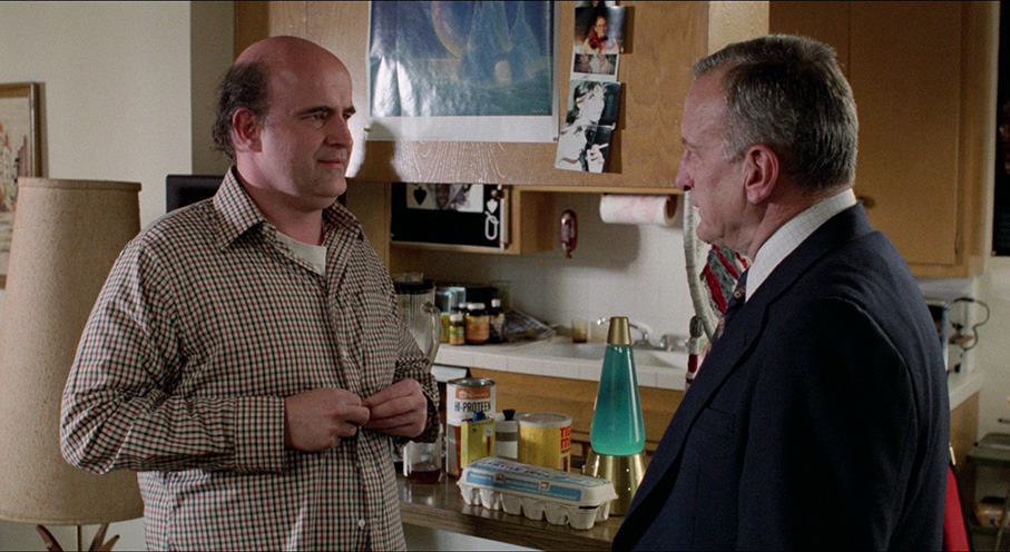 Jake confronts Andy Mast (Peter Boyle)
